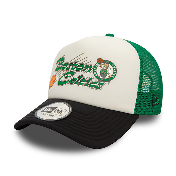 NBA Graphic Trucker Cap Boston Celtics