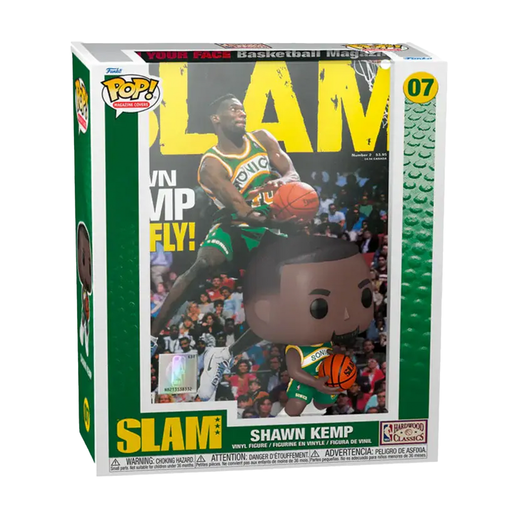 POP NBA COVER: SLAM- SHAWN KEMP