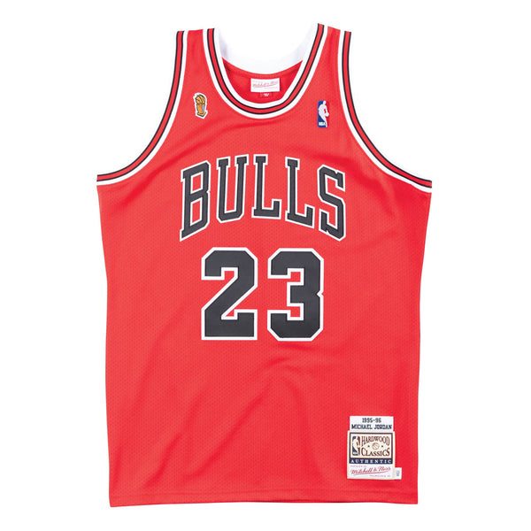 NBA AUTHENTIC ROAD FINALS JERSEY BULLS 1995 MICHAEL JORDAN – NBA