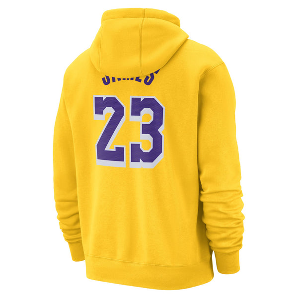 Lebron James Los Angeles Lakers Club Mens Nike Nba Pullover Hoodie Nba Store Philippines 