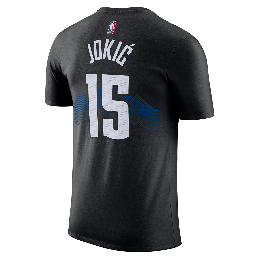 Nikola Jokic Denver Nuggets City Edition 23/24 Nike Name and Number Tee