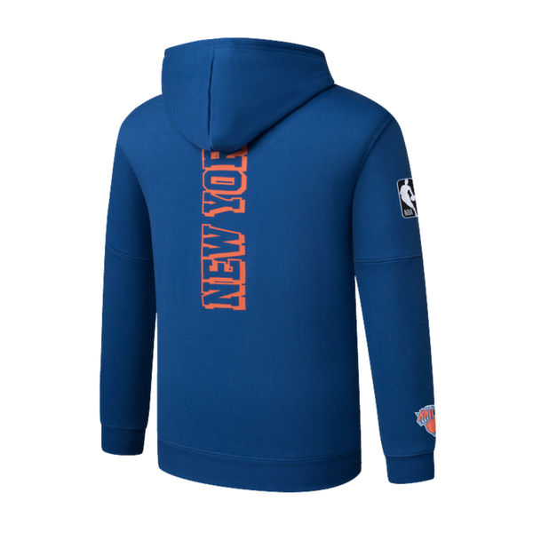 NBA Front Logo Patch Regular Fit Hoodie New York Knicks – NBA
