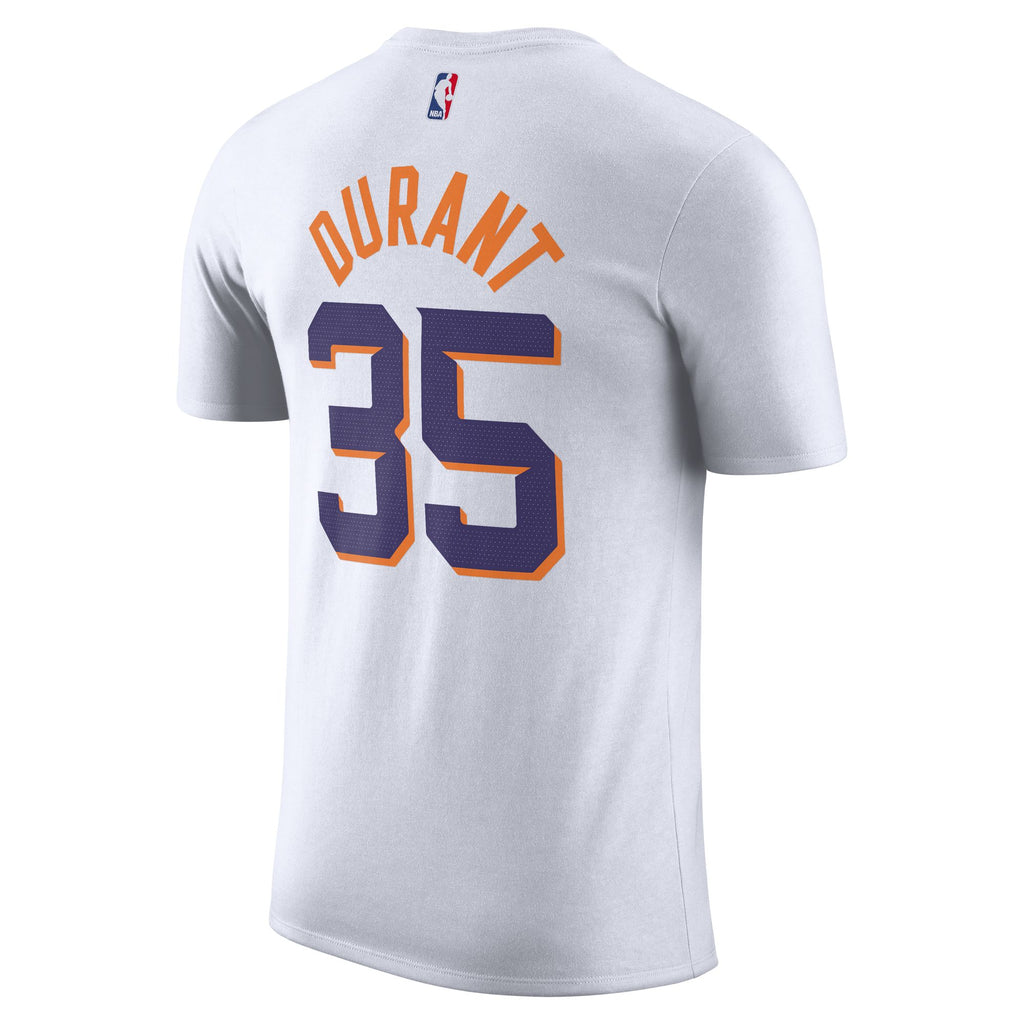 Kevin Durant Phoenix Suns Statement Edition 23/24 Name and Number Tee