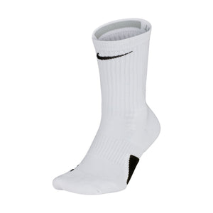 Nike Elite Crew Basketball Socks White