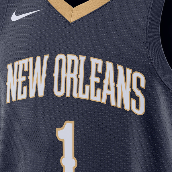 Zion Williamson New Orleans Pelican Icon Edition 22/23 Nike NBA Swingman  Jersey