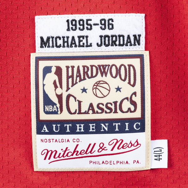 NBA AUTHENTIC ROAD FINALS JERSEY BULLS 1995 MICHAEL JORDAN – NBA
