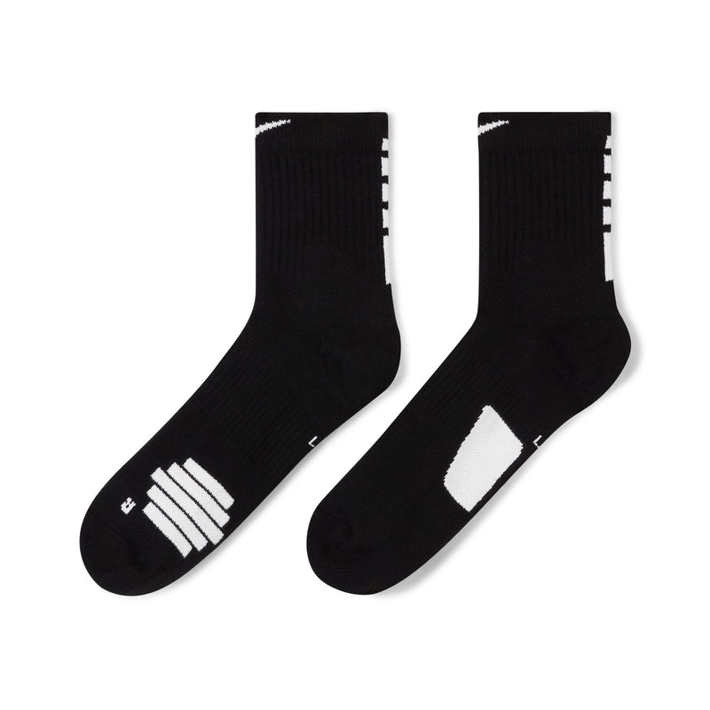 Nike Elite Mid Basketball Socks Black