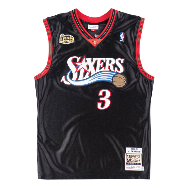 Authentic Jersey Philadelphia 76ers Road Finals 2000-01 Allen