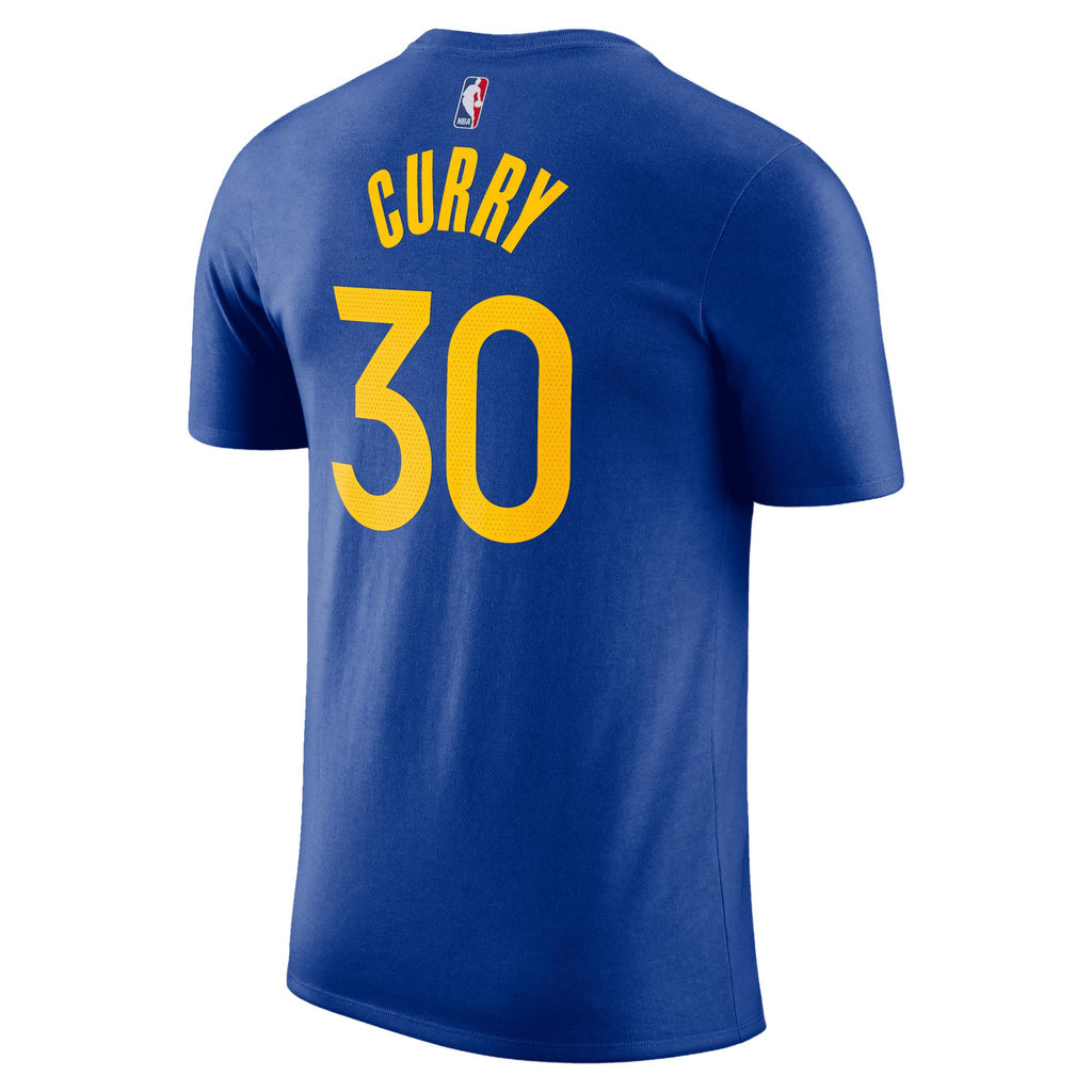 Stephen Curry Golden State Warriors Icon Nike NBA Name and Number Tee