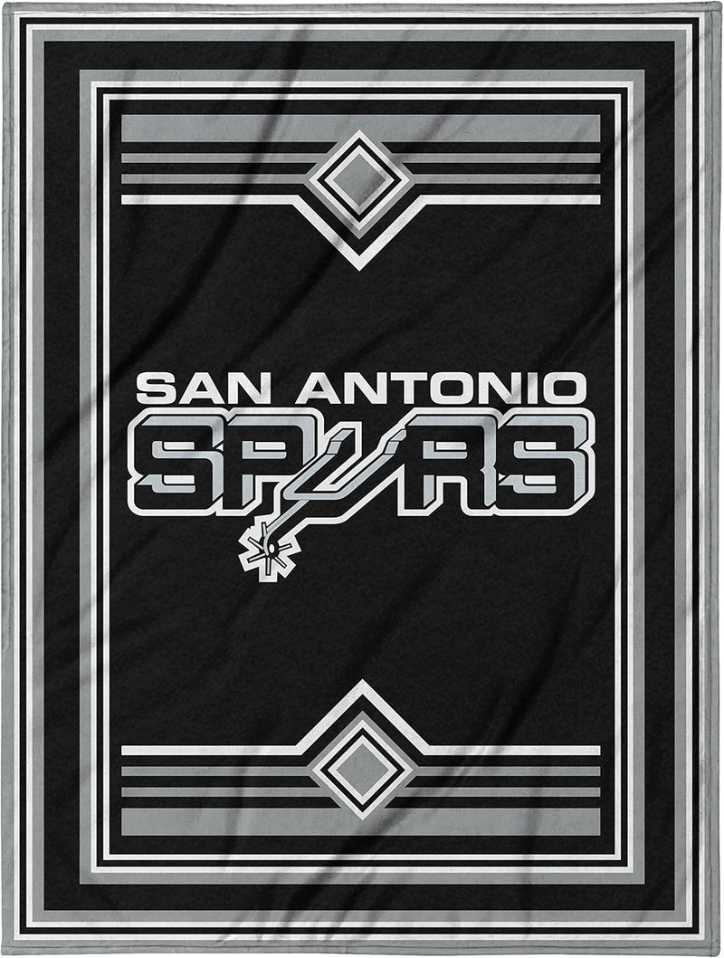 San Antonio Spurs Hardwood 60" x 80" Raschel Throw Blanket