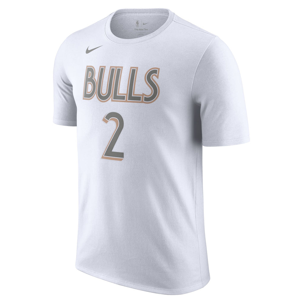 Lonzo Ball Chicago Bulls Essential City Edition Men's Nike NBA T-Shirt