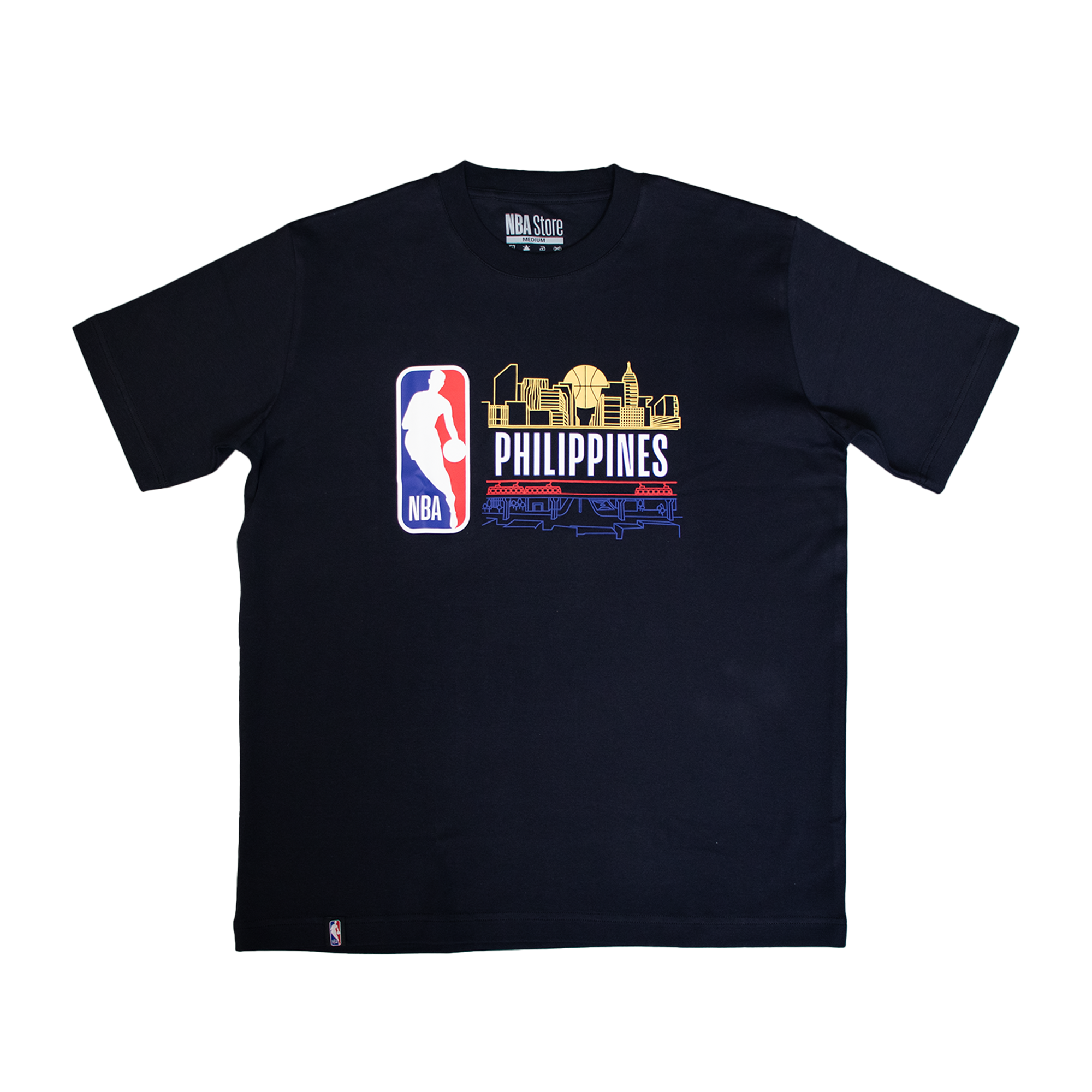NBA Philippines Skyline Tee Black – NBA Store Philippines