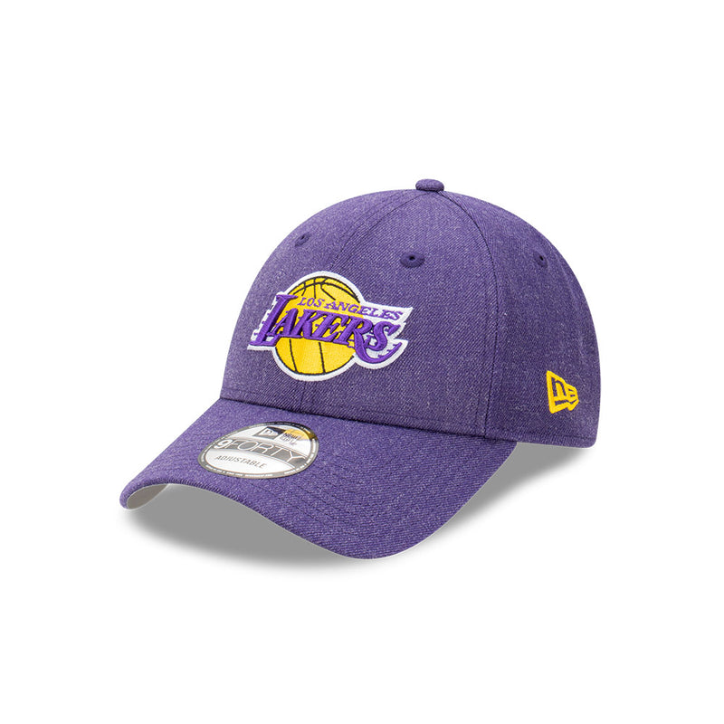 New Era NBA Heather Purple 9FORTY A-Frame Cap - Los Angeles Lakers