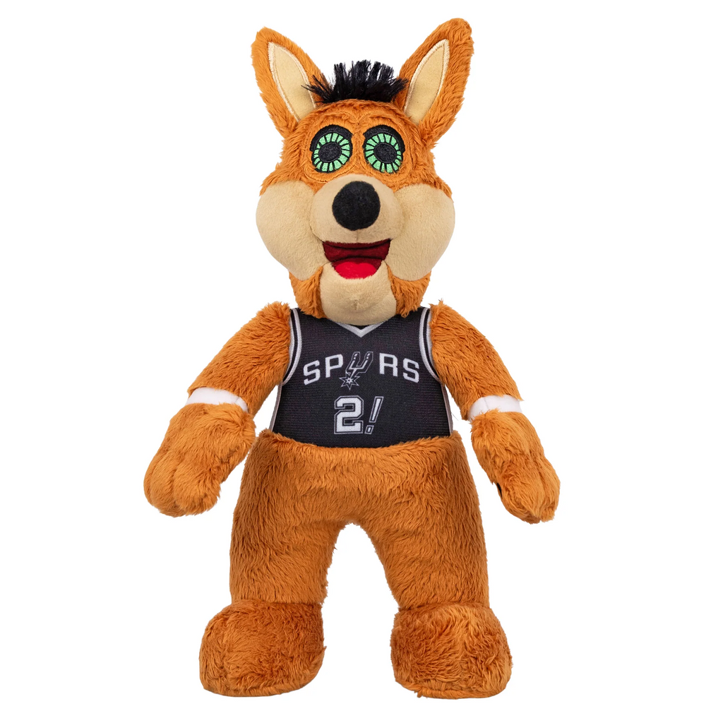 San Antonio Spurs Coyote 10" Mascot Plush Figure (Icon)