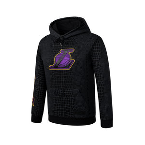 NBA Snake Texture Regular Fit Hoodie - Los Angeles Lakers