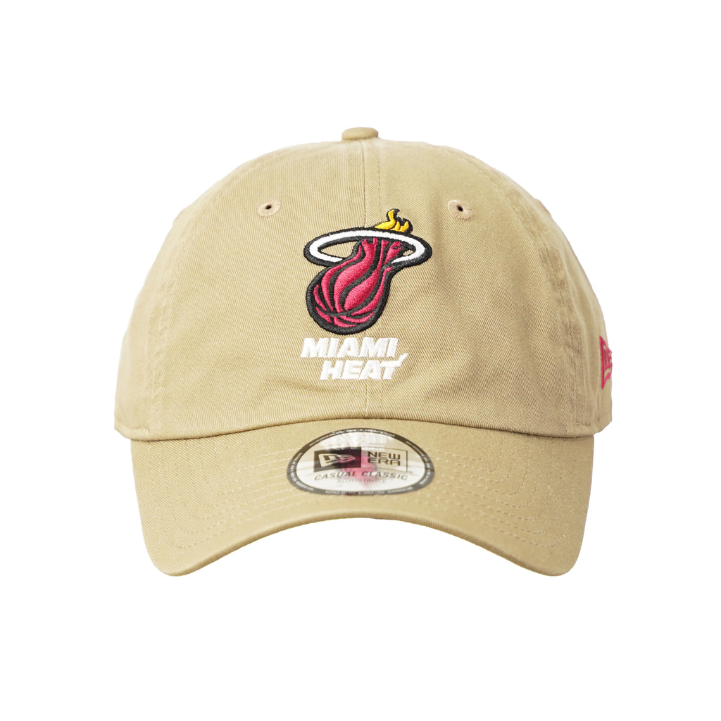 New Era Khaki Casual Classics - Miami Heat