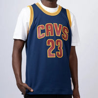 LeBron James 2015 Cleveland Cavaliers Hardwood Classic Swingman Alternate NBA Jersey