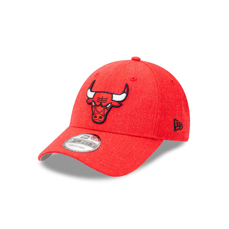 New Era NBA Heather Scarlet 9FORTY A-Frame Cap - Chicago Bulls