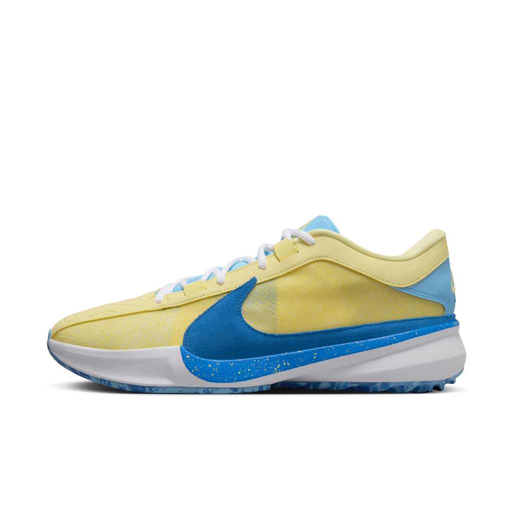 Freak 5 EP Basketball Shoes SOFT YELLOW/LT PHOTO BLUE-WHITE