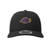 NBA Metallic Raised Embroidery Structured Curve Cap - Los Angeles Lakers