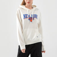 NBA Team Print Loose Fit Hoodie - New York Knicks