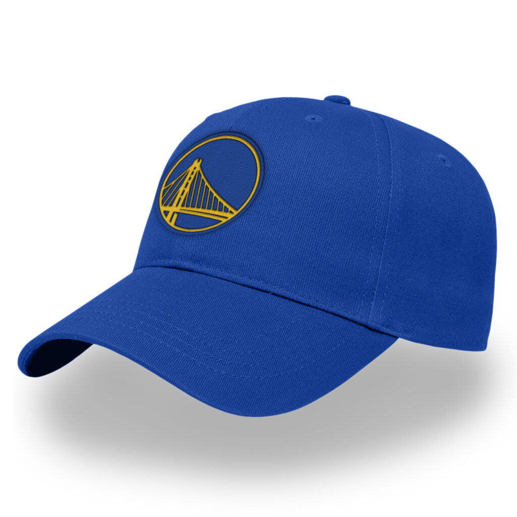 NBA BASIC CLASSIC COLORS CAP CURVED STRUCTURED - Blue, WARRIORS