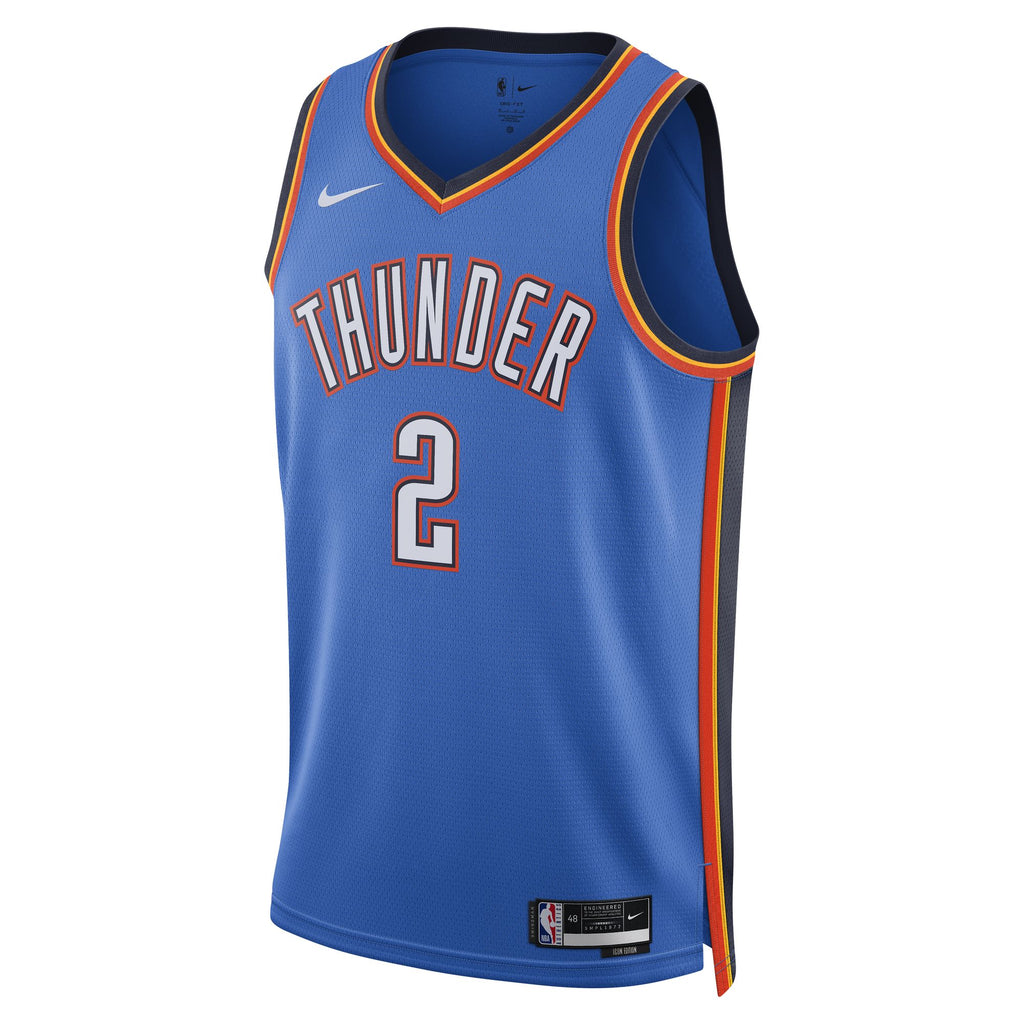 Shai Gilgeous-Alexander Oklahoma City Thunder Icon Edition Men's Nike Dri-FIT NBA Swingman Jersey