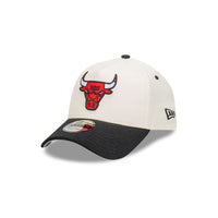 9FORTY A-Frame Chicago Bulls Chrome OTC Chainstitch 2-Tone Snapback