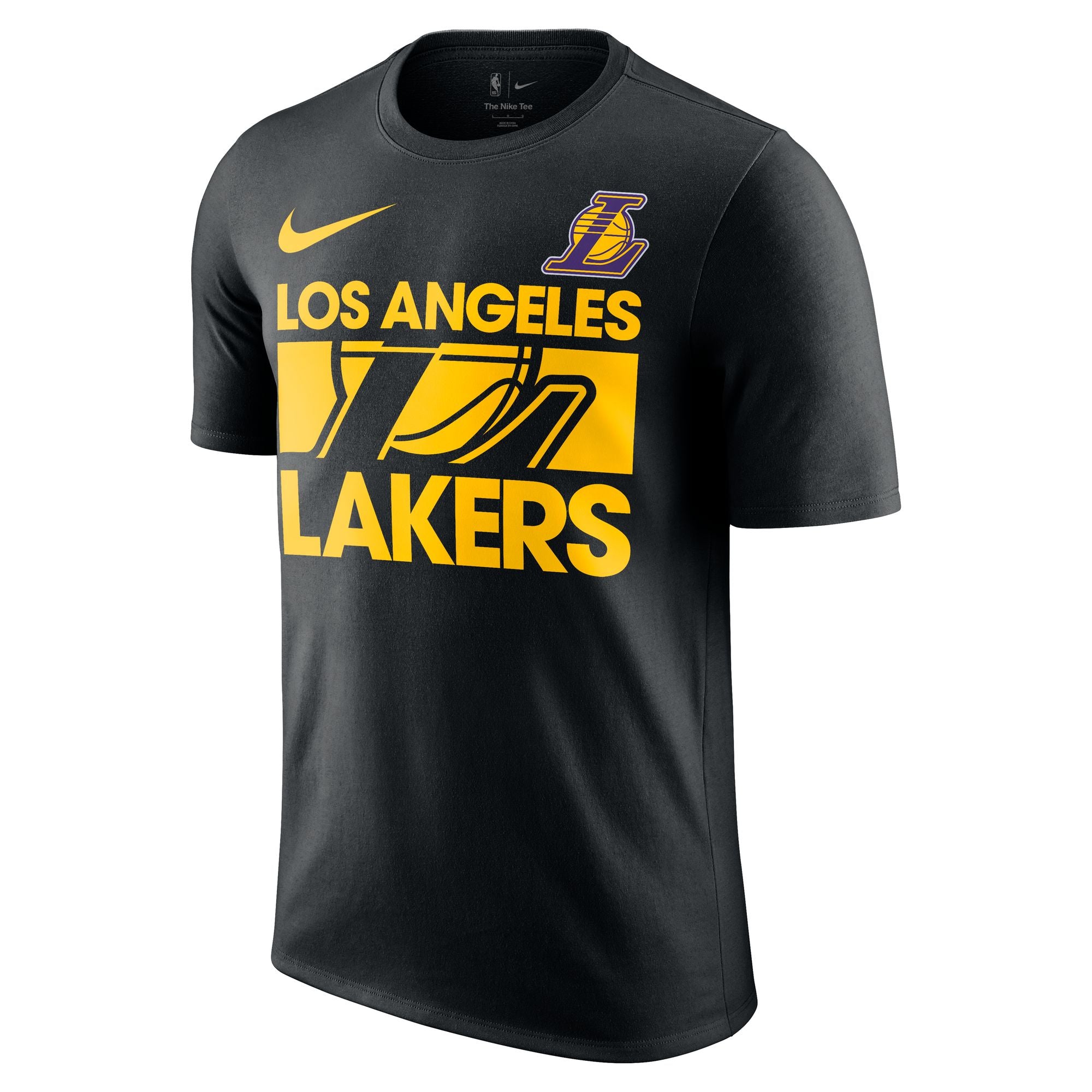 Lakers Nike Nba Tshirts Los Angeles Lakers Courtside Men's Nike