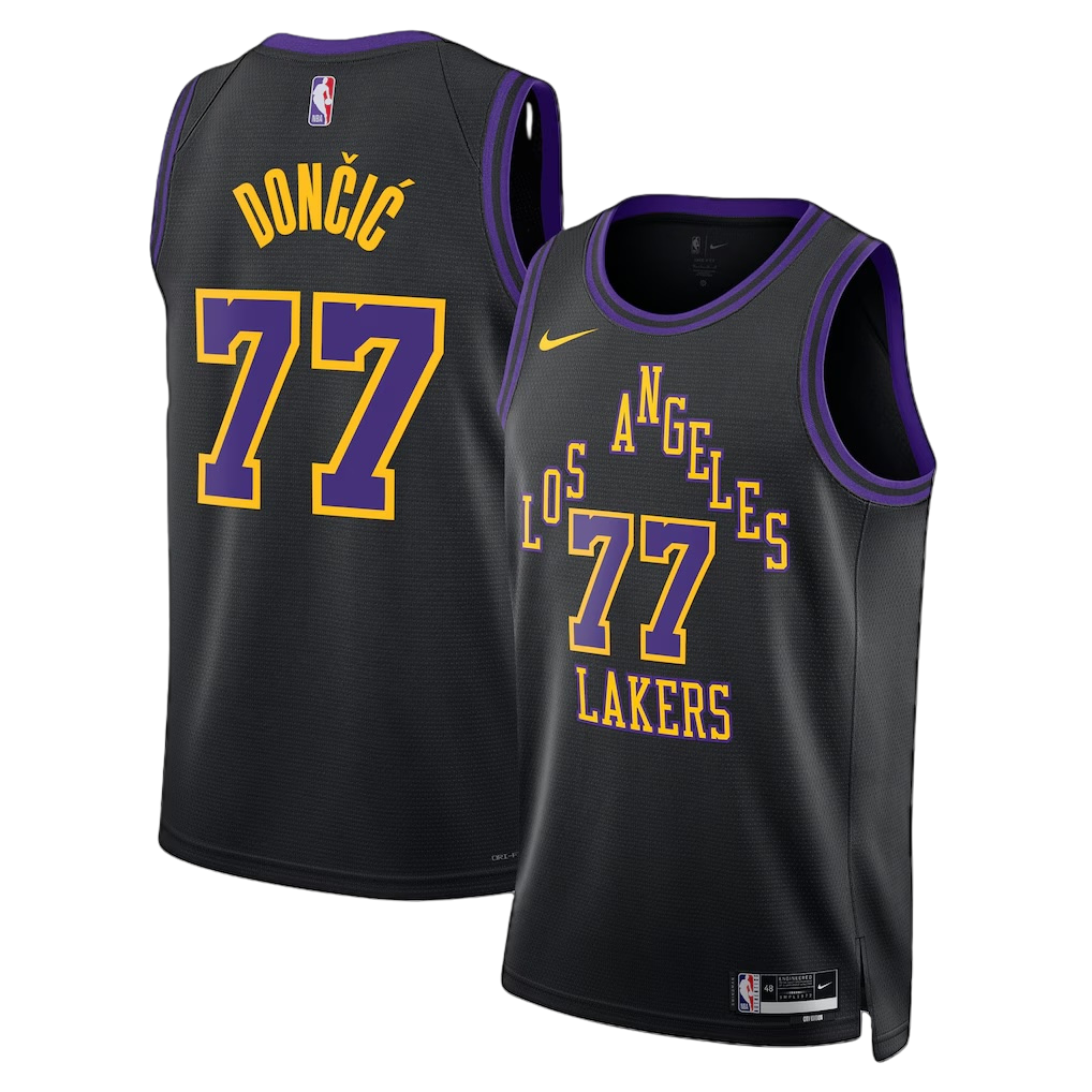 Luka Doncic Los Angeles Lakers Nike City Edition Swingman Jersey