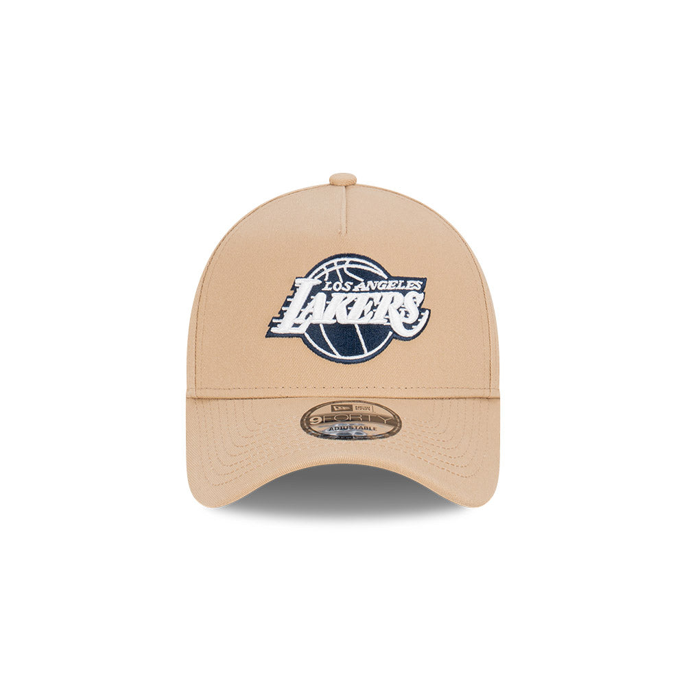 LA Lakers Oceanside Camel 9Forty A-Frame Snapback