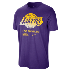 Los Angeles Lakers Courtside Movement Men's Nike NBA T-Shirt