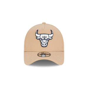 NEW ERA - CHICAGO BULLS 9FORTY A-FRAME CAP - CAMEL/OCEANSIDE BLUE