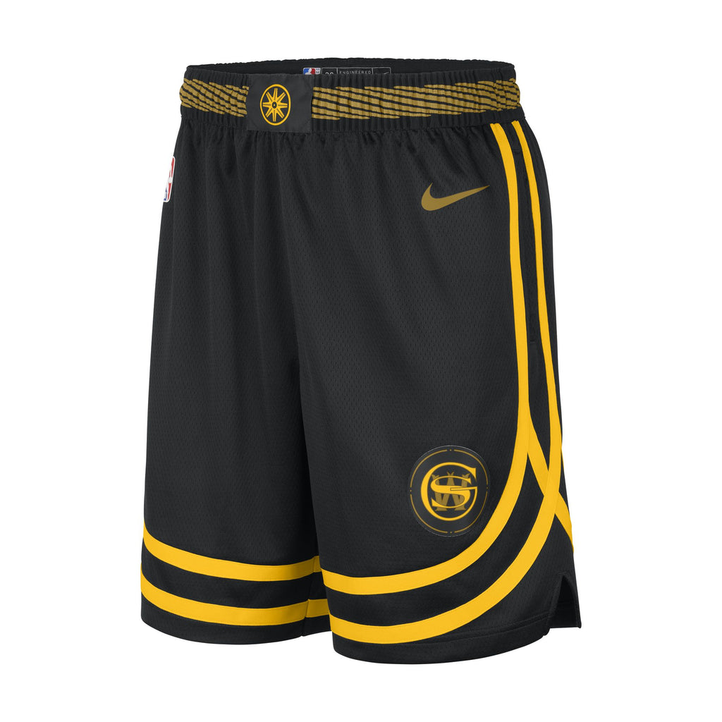 Golden State Warriors 2023/24 City Edition Nike NBA Swingman Jersey Shorts