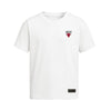 NBA Real Hoops Regular Crew Neck T-shirt - Chicago Bulls White