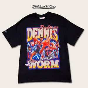 Mitchell & Ness Detroit Pistons Dennis Rodman Rookie Season T-Shirt
