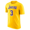 Anthony Davis Los Angeles Lakers Icon Nike NBA Name and Number Tee