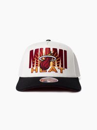 Mitchell & Ness NBA Miami Heat Post Up MVP Snapback Cap