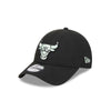 9FORTY Chicago Bulls Peppermint Repreve Black Snapback