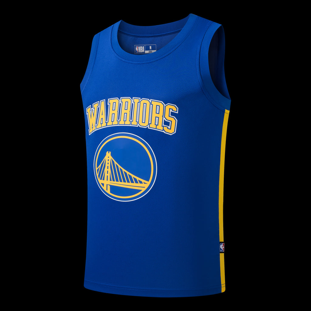 NBA PLAYER NUMBER REGULAR FIT MESH TANK TOP - WARRIORS