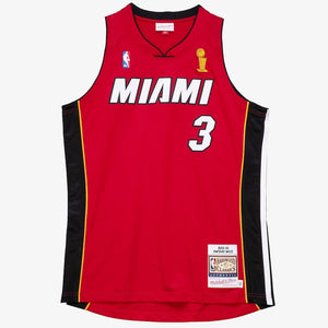 Mitchell & Ness Dwyane Wade Miami Heat 2005 NBA Finals Alternate Authentic Jersey