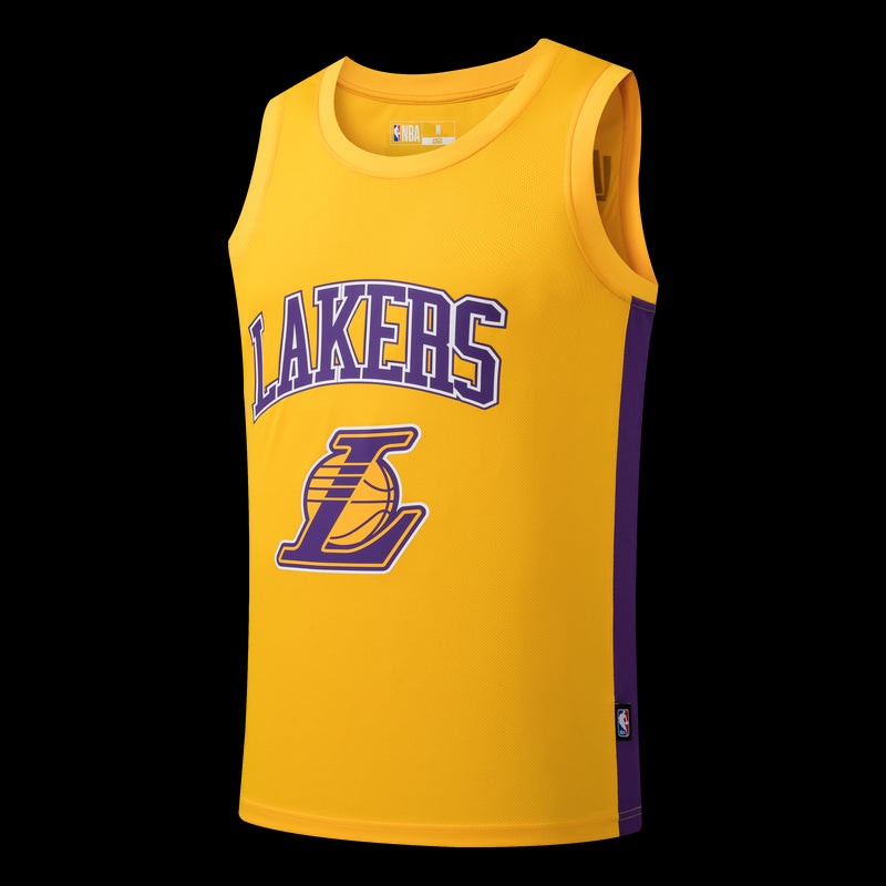 NBA PLAYER NUMBER REGULAR FIT MESH TANK TOP - LAKERS