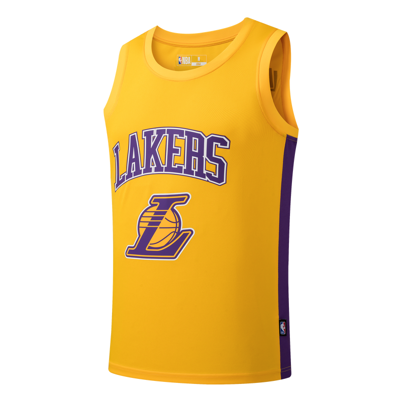 NBA PLAYER NUMBER REGULAR FIT MESH TANK TOP LAKERS – NBA Store
