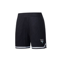 NBA Front Holographic Print Regular Fit Basketball Shorts - Bulls