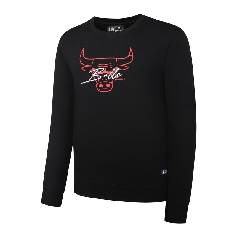 NBA Chicago Bulls Write Up Men's Crew Neck Sweater