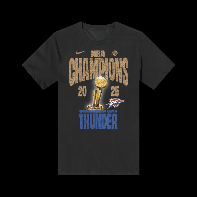 Oklahoma City Thunder 2025 NBA Champ Confetti Tee