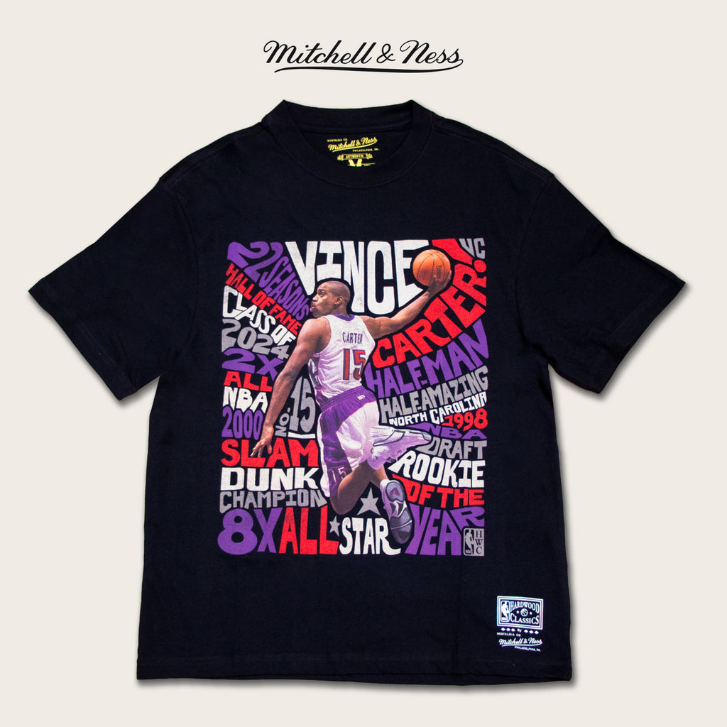 Mitchell & Ness Vince Carter Toronto Raptors Abstract Tee