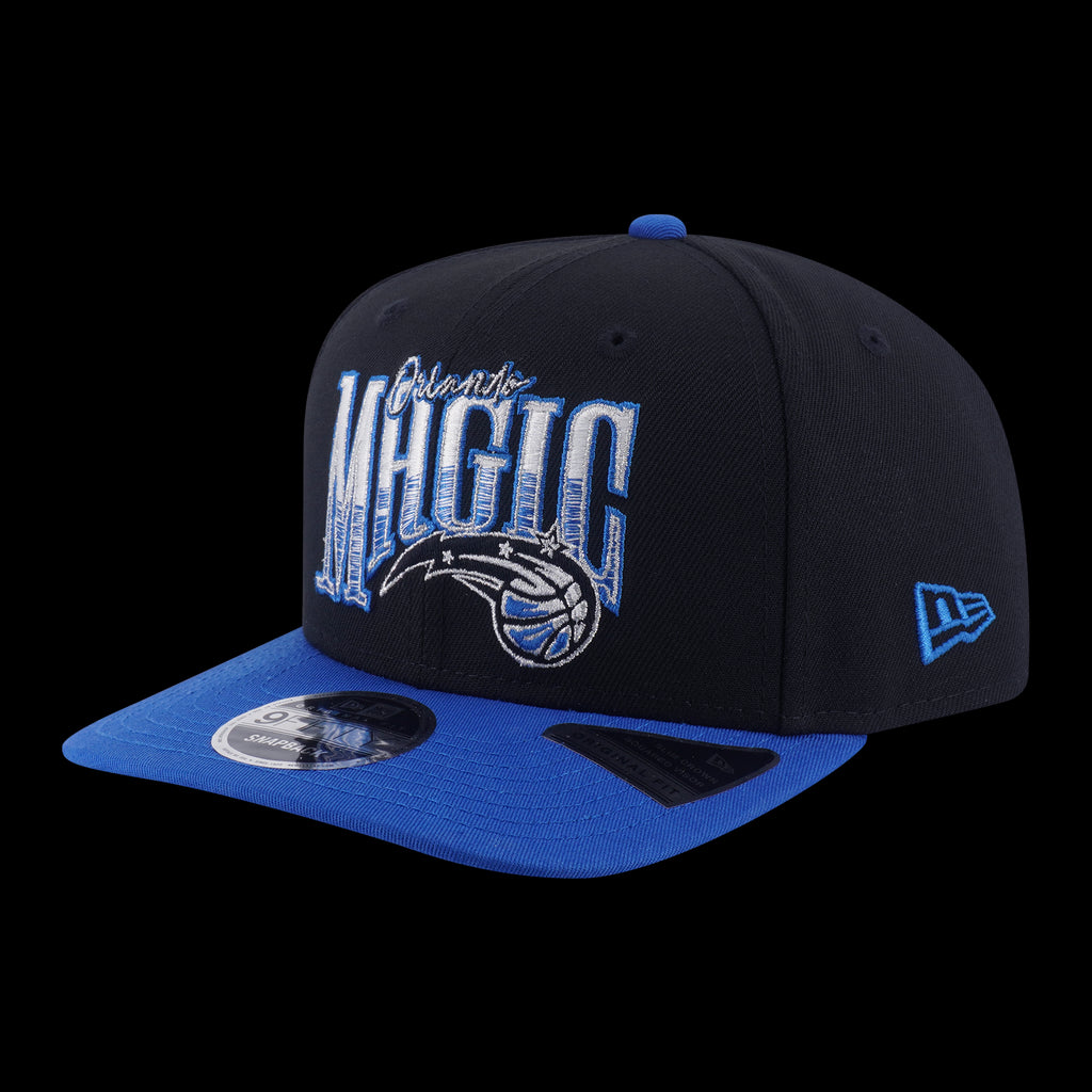 New Era Orlando Magic Nba Infilled Black 9Fifty Of Pcv Cap