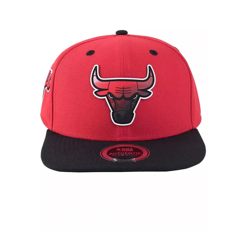 NBA Patch Logo Flex Fit Flat Cap - Chicago Bulls