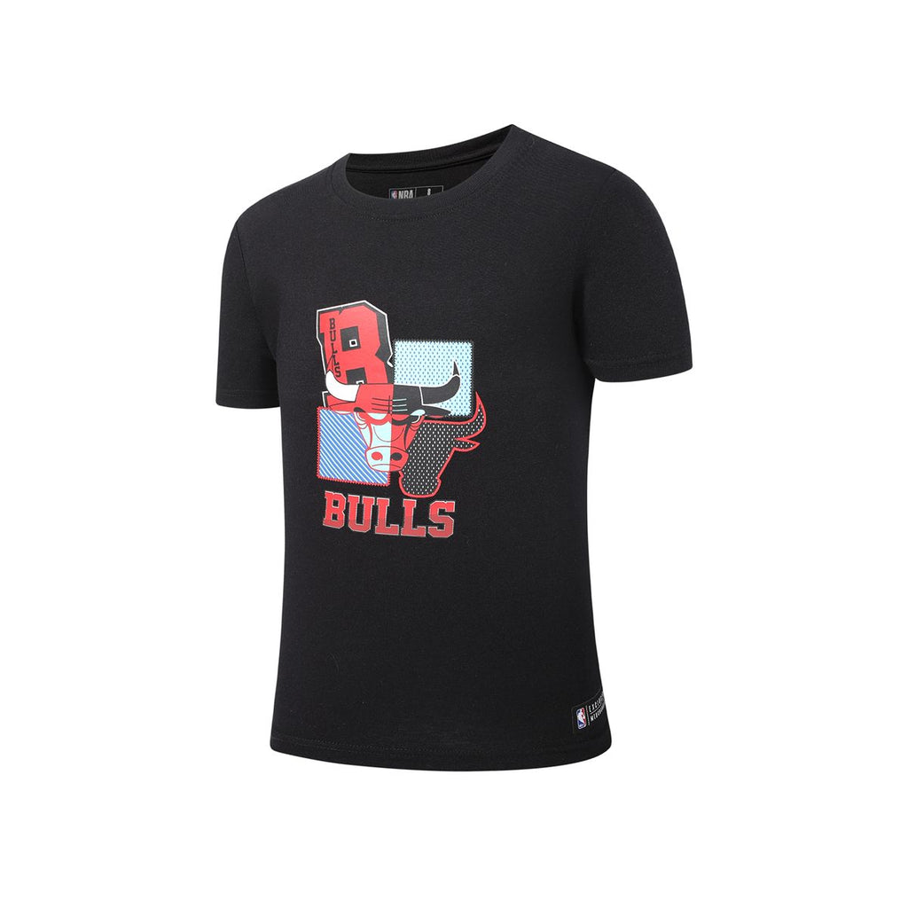 NBA Chicago Bulls Collage Collection Kids' Crew Neck T-Shirt